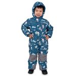 Jan & Jul Waterproof One-Piece Snow-suit Boys (Arctic, Size: 4 Years)