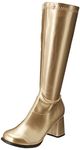 Ellie Shoes Women's Gogo Boot, Gold, 8 M US