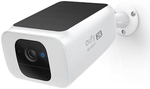 eufy Security SoloCam S40, Solar Security Camera, Wireless Outdoor Camera, Battery Camera, Integrated Solar Panel, Spotlight Camera, 2K Resolution, Wireless, 2.4 GHz Wi-Fi, No Monthly Fee