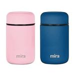 MIRA 2 Pack Insulated Food Jar Ther