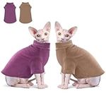 Idepet Sphynx Cats Sweater 2 Pack,T