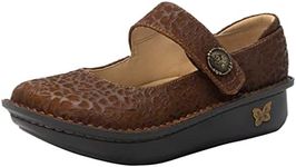 Alegria Women Paloma Leather Shoes, Delicut Tawny, 11.5-12 Wide