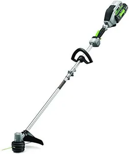 EGO Power+ ST1502SA 15-Inch 56-Volt Cordless String Trimmer with Rapid Reload and Split Shaft 2.5Ah Battery and Charger Included, Black