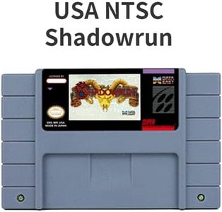 Shadowrun RPG Game for SNES 16 Bit-USA NTSC