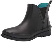 Kamik Women's Chloe Lo Rain Boot, Black, 10