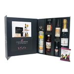 MicroBarBox Variety Cocktail Gift Set in a Premium Luxury Gift Box | Thank You Gift | Featuring Baileys, Disaronno, Galanti Extra Dry Prosecco, Edinburgh Raspberry Gin, Cut Spiced Rum