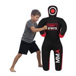 Comfy MMA Wrestling Grappling Dummy for Kids BJJ Punching Bag Wrestling Buddies Brazilian JIU Jitsu Standing Position Dummy Martial Arts Boxing Karate Training Dummies (47" / 4 Feet) - UNFILLED