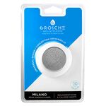 GROSCHE Stovetop Espresso maker replacement silicone 3 espresso cup size gasket seals (3 seals) & 1 replacement filter screen for Milano moka pots. replacement gasket 3 cup silicone seals & filter kit