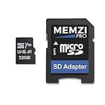 MEMZI PRO 32GB Micro SDHC Memory Ca