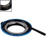 Fotodiox Pro Lens Mount Cine Adapter Compatible with Nikon Nikkor F Mount G-Type D/SLR Lens to Canon EOS (EF/EF-S) Mount DSLR Camera Body - with Aperture Control and Gen10 Focus Confirmation Chip