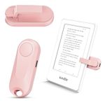 Sycelu K2 RF Remote Control Page Turner for Kindle Paperwhite Accessories Ipad Reading Kobo Surface Comics/Novels iPhone Tablets Android Taking Photos Camera Video Recording Remote (Pink)