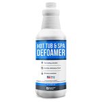 Hot Tub, Pool & Spa Defoamer (32oz) – Quickly Removes Foam without The Use of Harsh Hot Tub Chemicals, Eco-Friendly & Safe with Silicone Emulsion Formula. Get The foam down