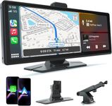 Cason Upgraded Carplay/Car Android System Touch Screen 10-Inch Android Car Stereo Infotainment System IPS LED Display Screen with Voice Control,BT for All Vehicles