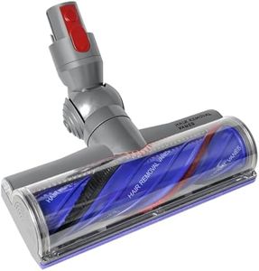 DAMAIYI Cabezal de Cepillo de Repuesto Anti-Enredos Compatible para Dyson Aspiradoras V7, V8, V10, V11, V15, Accesorio Recambios, Cepillo Motorizado para Alfombras y Suelos Duros