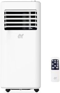 NETTA Portable Air Conditioner 3-IN-1 7000BTU, Dehumidifier, Cooling Fan - Remote Control, LED Touch Control, Adjustable Temperature, for Home, Bedroom, Living room,Office [Energy Class A]