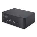 StarTech.com 2-Port Dual-Monitor DisplayPort 1.4 KVM Switch, 8K 60Hz / 4K 144Hz, 2x USB 3.2 10Gbps Ports, TAA Compliant