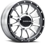 Raceline Wheels A95MA TROPHY UTV/ATV AS CAST Wheel Machined Finish 15x6" 4x156", 40 mm offset/(5.07"B/S)