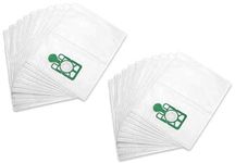 FIND A SPARE Vacuum Cleaner Microfibre Poly Dust Bags for Henry Numatic Hetty Basil James (Pack of 20)