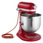 Kitchenaid Ksm8990Er 8-Qt Commercial Bowl-Lift Stand Mixer Empire Red