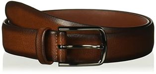 Perry Ellis Men's Portfolio Belt, Park Avenue Brown, 34