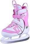 K2 Annika Ice Girls' Ice Skates, Girls, Ice Skates., 25C0109, White - Pink, EU: 29 - 34 (UK: 10 - 1 / US: 11 - 2)