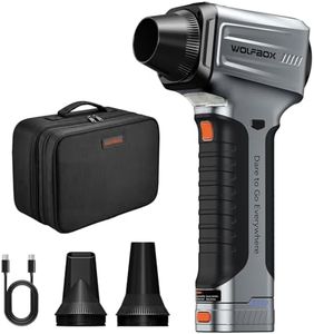 WOLFBOX MF500Pro Cordless Leaf Blower, 1 Swappable Battery & Case