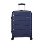 American Tourister Air Move Spinner M Suitcase, 66 cm, 61 L, Midnight Navy, Blue (Midnight Navy), M (66 cm - 61 L), Case