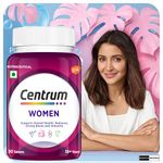 Centrum Multivitamin for women plus tablet for bones,hair,nail,skin wit Biotin,Vitamin C & 21 vital Nutrients for Overall Health 30 tablets-Northwoods