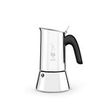 Bialetti New Venus Induction, Stovetop Coffee Maker; Moka Pot, (2020 Model) 18/10 Steel; Suitable for Induction and Gas Stove