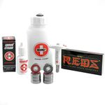 Bones REDS Skateboard Bearings & Maintenance Upgrade Kit inc Reds, Lube & Tool