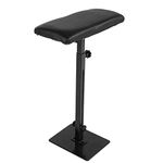 Armrest Stand, Duty Workstation with PU Leather Soft Sponge,Adjustable Height & Angle Leg Rest Stand Arm Bar Tool for Studio Salon Gift