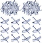 Swpeet Toggle Bolt and Wing Nut Kit for Hanging Heavy Items on Drywall (30Pcs)