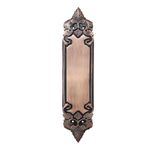 Adonai Hardware "Thahash Decorative Brass Push Plate - Antique Copper