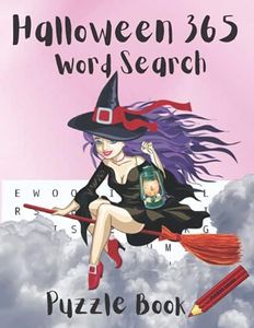 Halloween 365 Word Search Puzzle Book: Year Round Fun With 365 Halloween Themed Word Search Puzzles