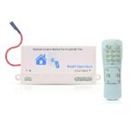 Blackt Electrotech: BT16N Updated Remote Control Switch for 4 Lights & 1 Fan speed regulation