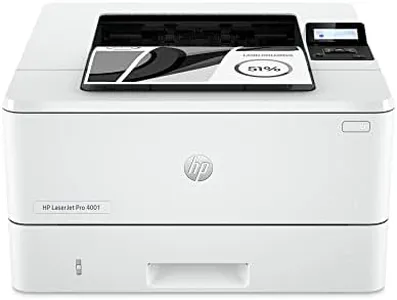 HP LaserJet Pro 4001n Black & White Printer, Print, Fast speeds, Easy setup, Mobile printing, Advanced security, USB, Ethernet Connection, Best-For-Office