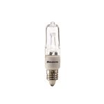 Bulbrite Q75CL/MC 75-Watt Dimmable Halogen JD Type T4, Mini-Candelabra Base , Clear [6 Pack]