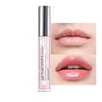 Lip Plumper Lip Gloss, Lip Maximizer Balm Plumper Lip Extreme Volume, Healthy Enhancer Hydrated Lips, Moisturize, Eliminate Dryness Wrinkles Enhances Plump Gloss (Clear Pink Color)