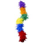 Forum Novelties Boa Rainbow-55 Gram, Multi-Color