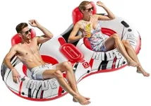 QPAU Inflatable Double River Tube, 