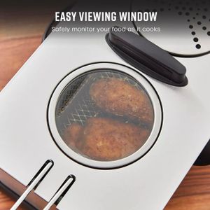 Swan 3L Deep Fryer – Stainless Steel Electric Kitchen Appliance