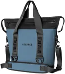 KEEFREE Tote Cooler 20 Can Insulated Soft Cooler Bag Waterproof Handbag Shoulder Bag for Lunch Drink Beverage Picnic BBQ Beach Hiking Fishing Camping Travel