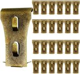 24Pcs Brick Hook Clips,Heavy Duty Brick Hangers for Hanging Outdoors,Mount on Brick Without Drilling Wall Clips Hanging Indoors, Fit 2-1/4 to 2-3/8 inch
