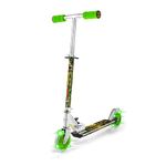 Ozbozz Dinosaur Scooter with 2 Light Up Wheels. Adjustable Handlebar Height 28.5" - 32.5"