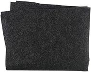 Flushbay Speaker Box Covering Carpet Black 39.37" × 39.37" Speaker Cabinet Subwoofer Sub Box Liner Carpeting Stain-Resistant Multipurpose Felt Liner Carpet for Car Truck Auto RV Boat Marine (Black)