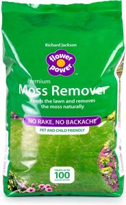 Flower Power Moss Remover & Lawn Feeder, Organic High Potash, 5kg