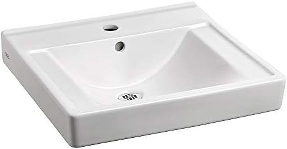 American Standard 9024001EC.020 Decorum Wall-Hung Bathroom Sink, White