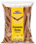 Rani Cinnamon Sticks 7oz (200g) - 36-44 Sticks - Strong Aroma, Perfect for Baking, Cooking & Beverages | 3+ Inches Length - Cassia Saigon Cinnamon from Vietnam | Kosher