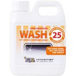 LeisureTime Concentrated Caravan Cleaner, 25 Treatments - Biodegradable Caravan Wash and Wax with Built-in Anti-Static Agent - Removes Dirt, Grime, Algae, Mould and Mildew - Caravan Cleaning Products