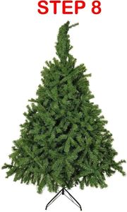 Abaseen 7ft Artificial Christmas Tree – Lifelike Holiday Decoration